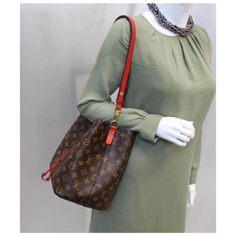 louis vuitton monogram canvas bucket bag|louis vuitton neonoe handbag.